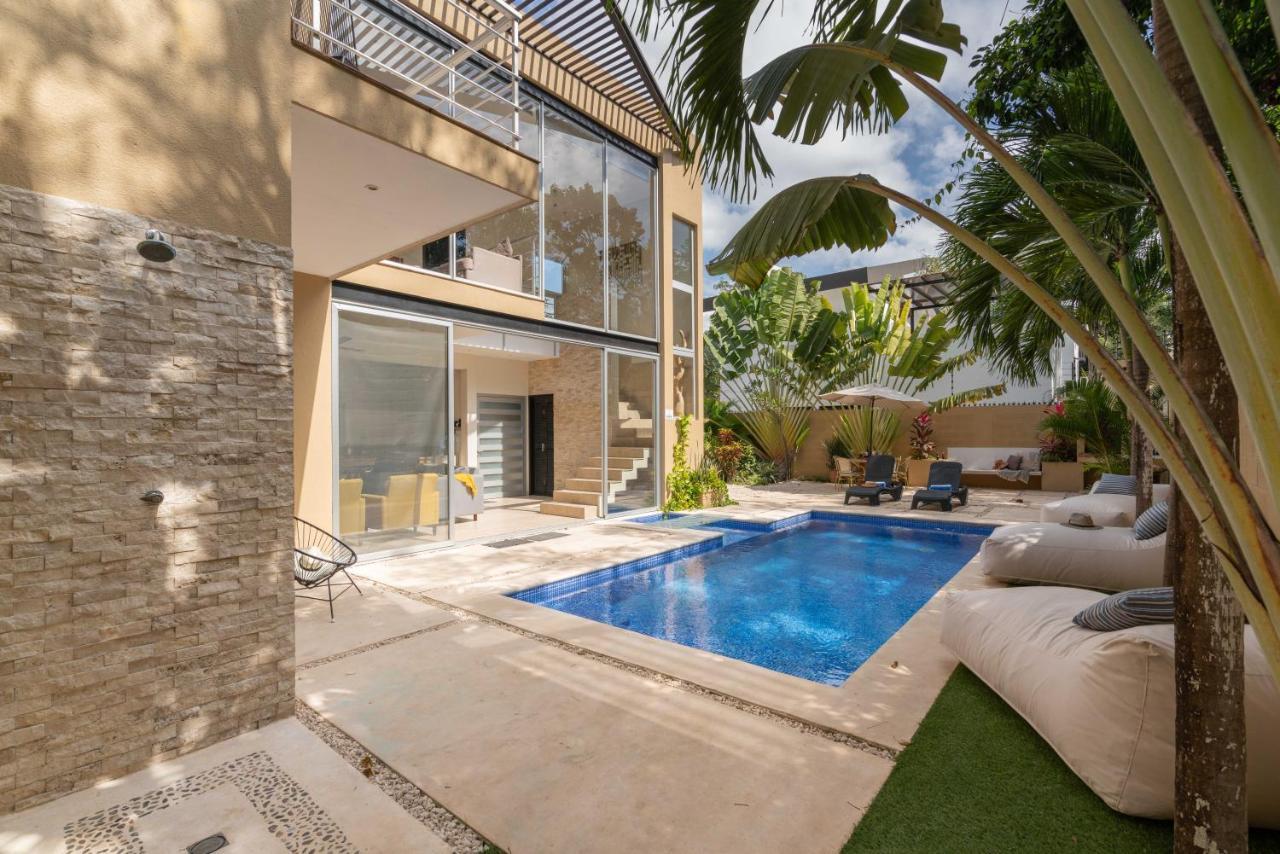 Tulum Private Modern Villa-Pool Beds-Ac-Internet-Parking-Grill Экстерьер фото